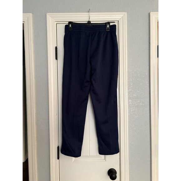 Nike Pants Youth Boys Size XL Xlarge Navy Blue Therma-Fit Elastic Drawstring - Picture 2 of 4